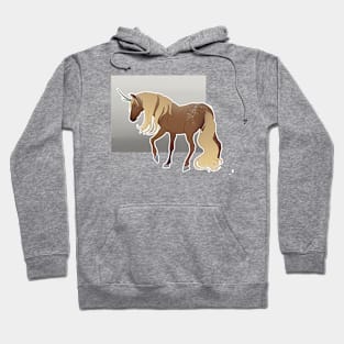 Brown unicorn Hoodie